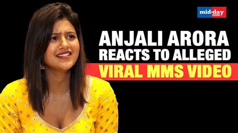 anjali arora virl video|Kachcha Badam girl Anjali Arora opens up about her alleged。